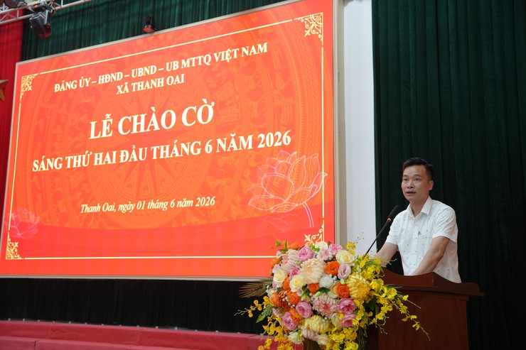 Xã Thanh Oai: Nỗ lực bứt phá, hoàn thành nhiệm vụ trọng tâm tháng 6/2026- Ảnh 3.