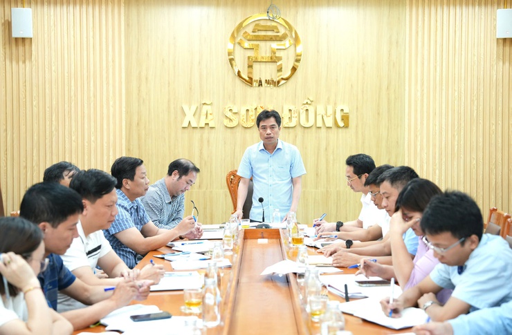 Sơn Đồng: Tổ chức hội nghị đánh giá kết quả thực hiện nhiệm vụ tháng 5 và triển khai nhiệm vụ trọng tâm tháng 6 năm 2026- Ảnh 5.