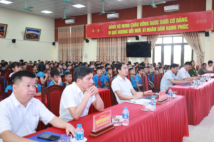 Xã Minh Châu phát động Tháng hành động vì trẻ em và khai mạc Hè năm 2026- Ảnh 3.