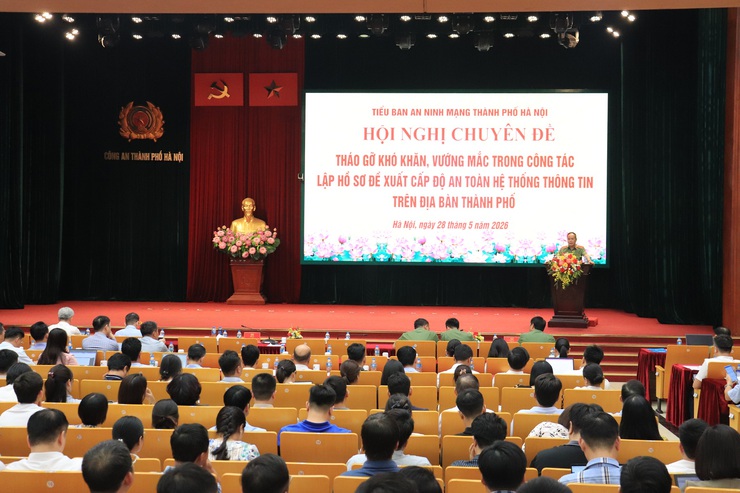 Tập trung tháo gỡ khó khăn trong công tác bảo đảm an ninh, an toàn hệ thống thông tin trên địa bàn Thành phố- Ảnh 1.