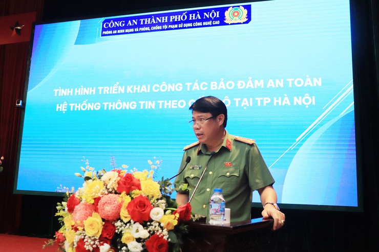 Tập trung tháo gỡ khó khăn trong công tác bảo đảm an ninh, an toàn hệ thống thông tin trên địa bàn Thành phố- Ảnh 2.