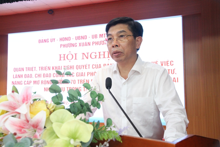 Phường Xuân Phương quán triệt, triển khai Nghị quyết về công tác GPMB Dự án đường 70 và triển khai nhiệm vụ trọng tâm tháng 6/2026- Ảnh 10.