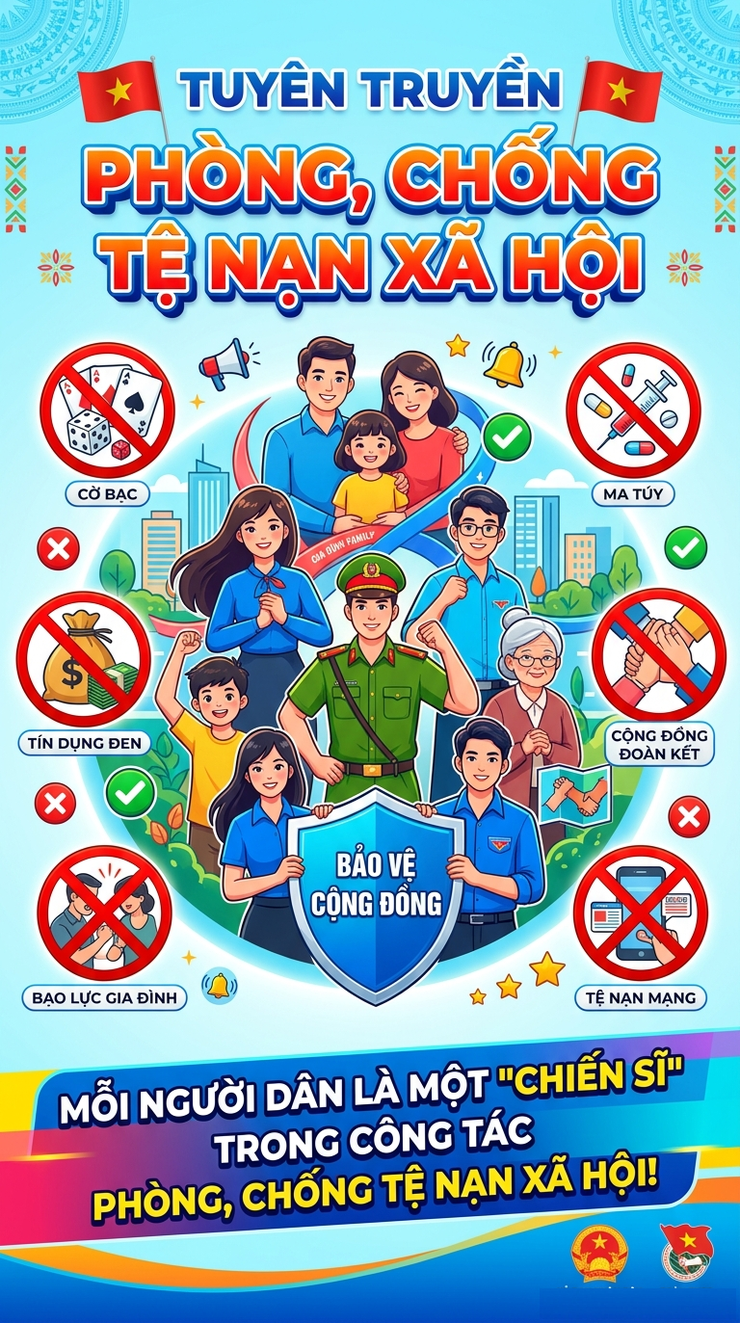 Tăng cường công tác phòng, chống tệ nạn xã hội trên địa bàn xã Chuyên Mỹ- Ảnh 2.