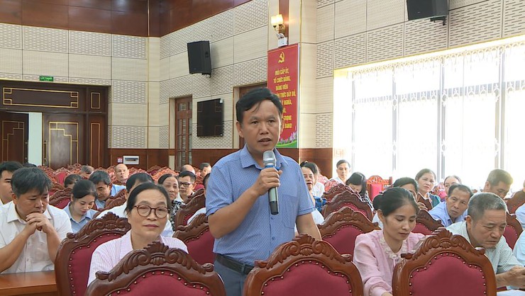 Phúc Thọ tổ chức Hội nghị lấy ý kiến về phương án sắp xếp, sáp nhập thôn- Ảnh 7.