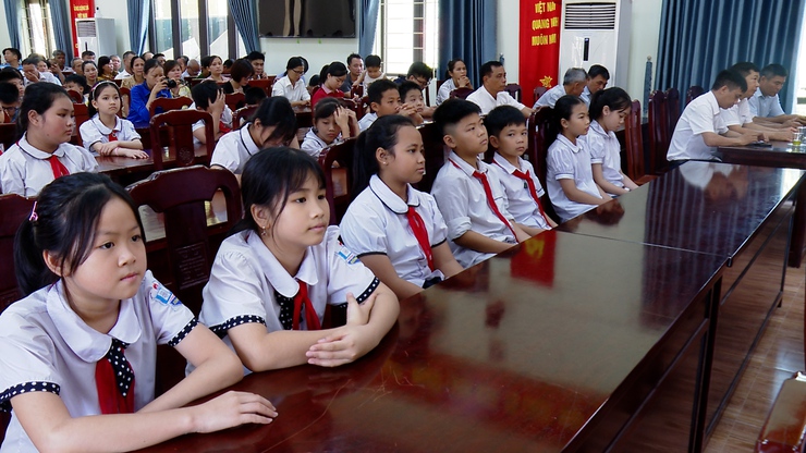 ỨNG HÒA TUYÊN DƯƠNG HỌC SINH TIÊU BIỂU, PHÁT ĐỘNG THÁNG HÀNH ĐỘNG VÌ TRẺ EM VÀ HOẠT ĐỘNG HÈ NĂM 2026- Ảnh 5.