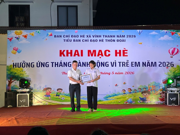 Thôn Đông, thôn Đoài khai mạc hè, phát động Tháng hành động vì trẻ em năm 2026- Ảnh 11.