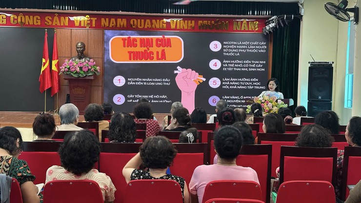 Phường Ba Đình tổ chức nhiều hoạt động hưởng ứng Ngày Thế giới không thuốc lá- Ảnh 3.