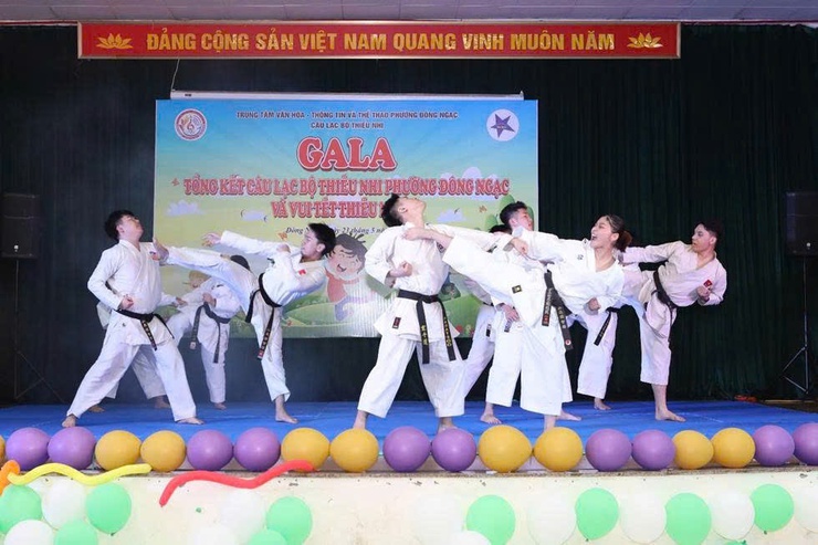 Sôi động chương trình Gala tổng kết hoạt động của CLB Thiếu nhi phường Đông Ngạc và Tết thiếu nhi 1/6- Ảnh 6.