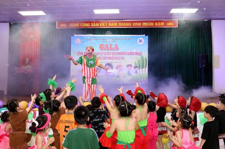 Sôi động chương trình Gala tổng kết hoạt động của CLB Thiếu nhi phường Đông Ngạc và Tết thiếu nhi 1/6- Ảnh 9.