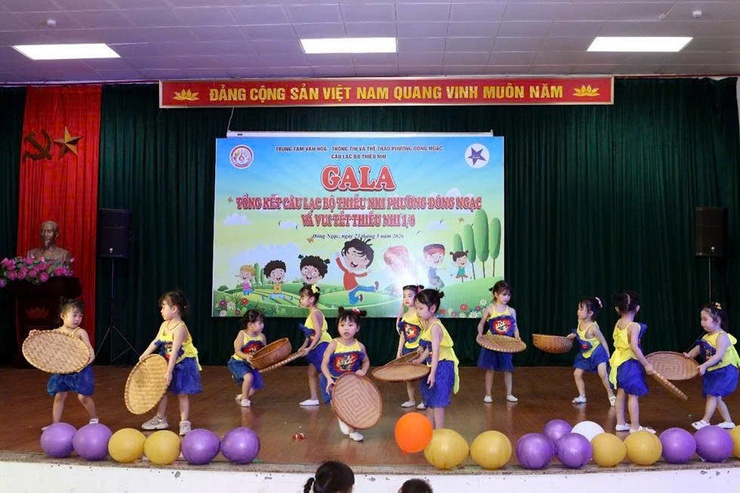 Sôi động chương trình Gala tổng kết hoạt động của CLB Thiếu nhi phường Đông Ngạc và Tết thiếu nhi 1/6- Ảnh 14.