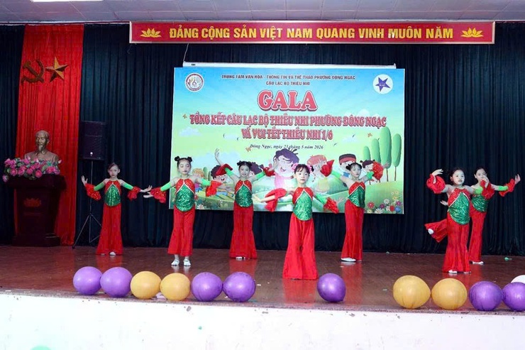 Sôi động chương trình Gala tổng kết hoạt động của CLB Thiếu nhi phường Đông Ngạc và Tết thiếu nhi 1/6- Ảnh 17.