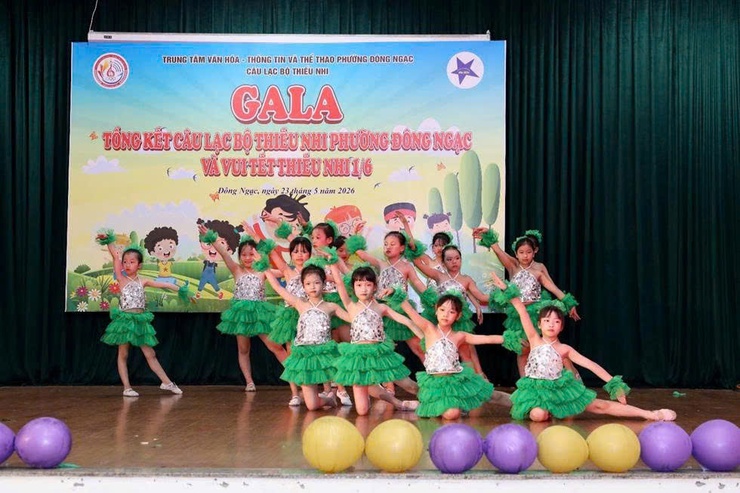 Sôi động chương trình Gala tổng kết hoạt động của CLB Thiếu nhi phường Đông Ngạc và Tết thiếu nhi 1/6- Ảnh 18.