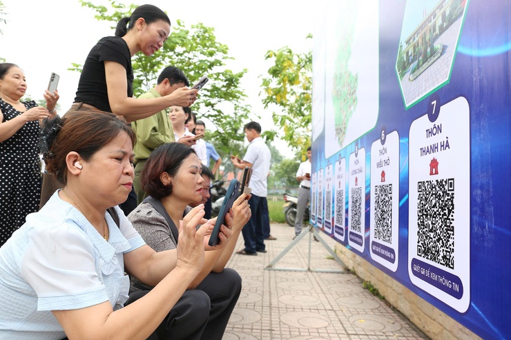 XÃ SÓC SƠN RA MẮT MÔ HÌNH "BẢN ĐỒ SỐ CÁC CÔNG TRÌNH VĂN HÓA"- Ảnh 4.