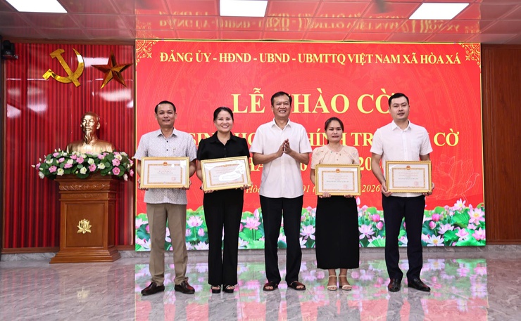 Hòa Xá thi đua thực hiện nhiệm vụ, quyết tâm hoàn thành các mục tiêu phát triển năm 2026- Ảnh 7.