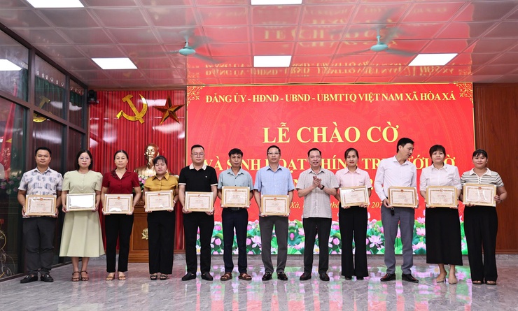 Hòa Xá thi đua thực hiện nhiệm vụ, quyết tâm hoàn thành các mục tiêu phát triển năm 2026- Ảnh 8.