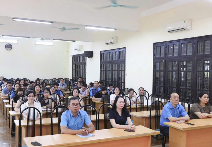 CÔNG ĐOÀN XÃ SÓC SƠN TỔ CHỨC TẬP HUẤN NGHIỆP VỤ CÔNG TÁC CÔNG ĐOÀN NĂM 2026- Ảnh 2.