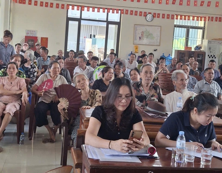 HỌP DÂN THÔN TIÊN LỮ - 82 HỘ ĐỒNG THUẬN CHỦ TRƯƠNG, KIẾN NGHỊ HỖ TRỢ ĐỜI SỐNG VÀ CHUYỂN ĐỔI NGHỀ NGHIỆP- Ảnh 2.