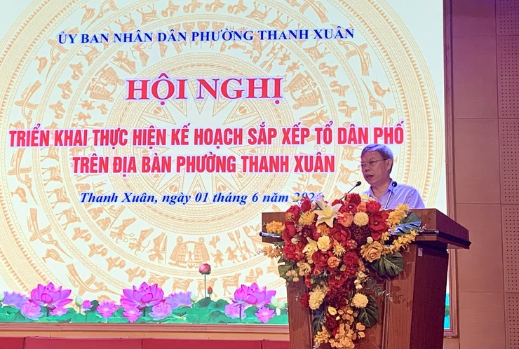 Thanh Xuân quyết tâm thực hiện hiệu quả công tác sắp xếp tổ dân phố trên địa bàn- Ảnh 4.