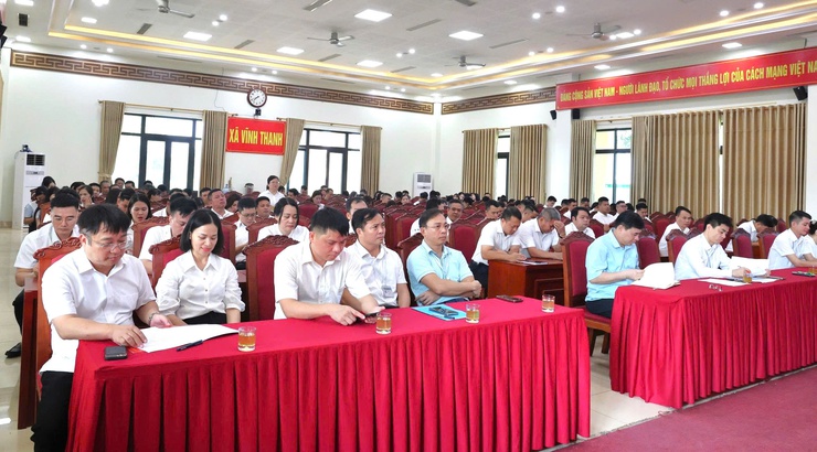 Vĩnh Thanh tổ chức Hội nghị sinh hoạt dưới cờ tháng 6 năm 2026- Ảnh 2.