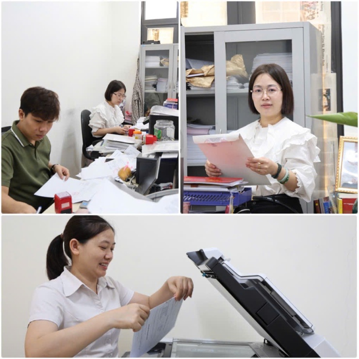 Xã Tam Hưng khẩn trương hoàn thiện dữ liệu đảng viên phục vụ chuyển đổi số trong công tác xây dựng Đảng- Ảnh 2.