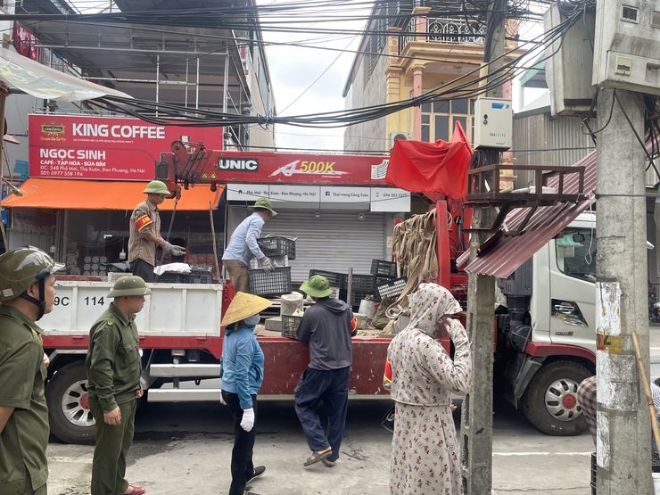 Xã Liên Minh: Quyết liệt lập lại trật tự đô thị, trả lại đường thông hè thoáng- Ảnh 4.