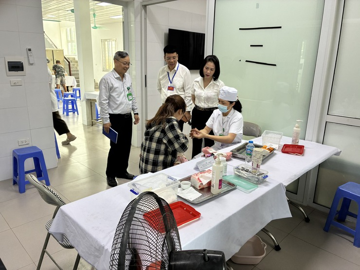 Phường Bồ Đề thí điểm ứng dụng Phần mềm Khám sức khoẻ trẻ em trong Chiến dịch bổ sung VitaminA và triển khai các hoạt động Ngày vi chất dinh dưỡng năm 2026- Ảnh 7.