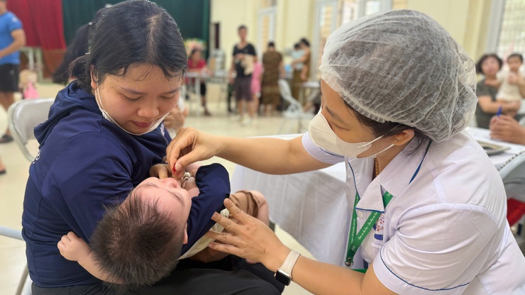 Phường Bồ Đề thí điểm ứng dụng Phần mềm Khám sức khoẻ trẻ em trong Chiến dịch bổ sung VitaminA và triển khai các hoạt động Ngày vi chất dinh dưỡng năm 2026- Ảnh 11.