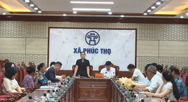 Phúc Thọ hoàn thành chuyển giao Hội Người cao tuổi, Hội Chữ thập đỏ về trực thuộc Ủy ban MTTQ Việt Nam xã- Ảnh 2.