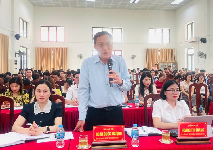 Xã Phúc Lộc tổ chức Hội nghị đánh giá kết quả thực hiện nhiệm vụ công tác tháng 5 triển khai phương hướng, nhiệm vụ công tác tháng 6 năm 2026- Ảnh 10.