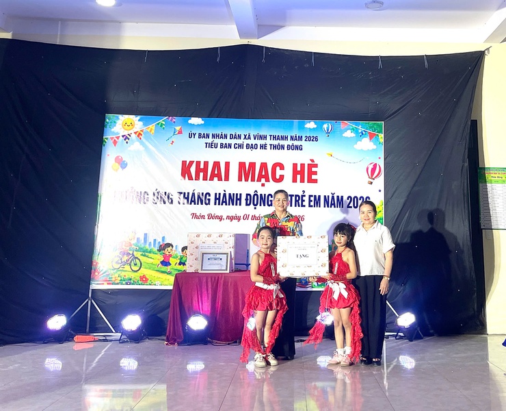 Thôn Đông, thôn Đoài khai mạc hè, phát động Tháng hành động vì trẻ em năm 2026- Ảnh 7.