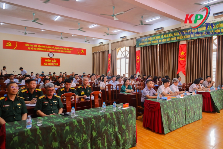 Xã Kiều Phú tổ chức sơ duyệt diễn tập tác chiến trong khu vực phòng thủ năm 2026- Ảnh 2.