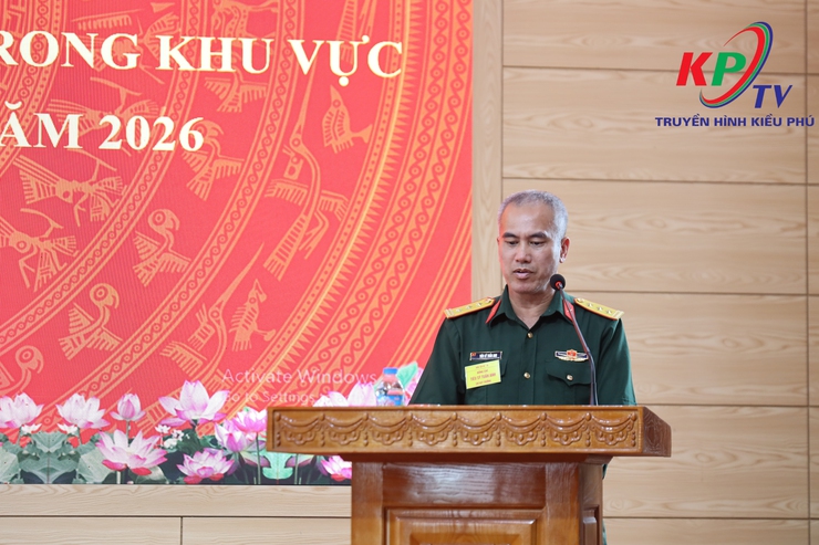Xã Kiều Phú tổ chức sơ duyệt diễn tập tác chiến trong khu vực phòng thủ năm 2026- Ảnh 5.