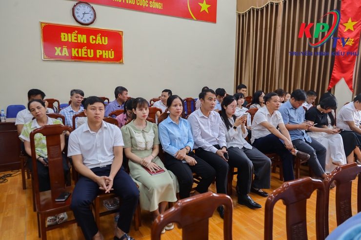 UBND xã Kiều Phú tổ chức hội nghị đào tạo, hướng dẫn sử dụng Hệ thống quản trị thực thi nhiệm vụ và đánh giá cán bộ gắn với đo lường hiệu suất công việc (OKR/KPI)- Ảnh 4.