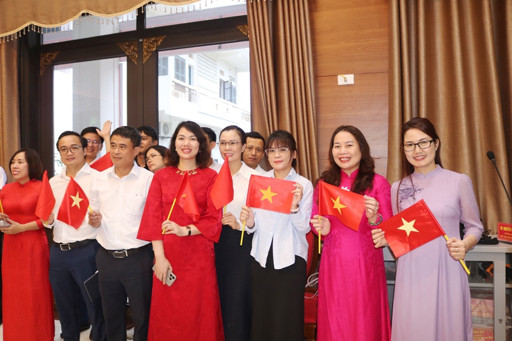 Thí sinh Nguyễn Phương Oanh xã Quốc Oai xuất sắc giành giải Nhì Hội thi Báo cáo viên, tuyên truyền viên giỏi Thành phố Hà Nội Năm 2026 - Cụm thi số 8- Ảnh 12.