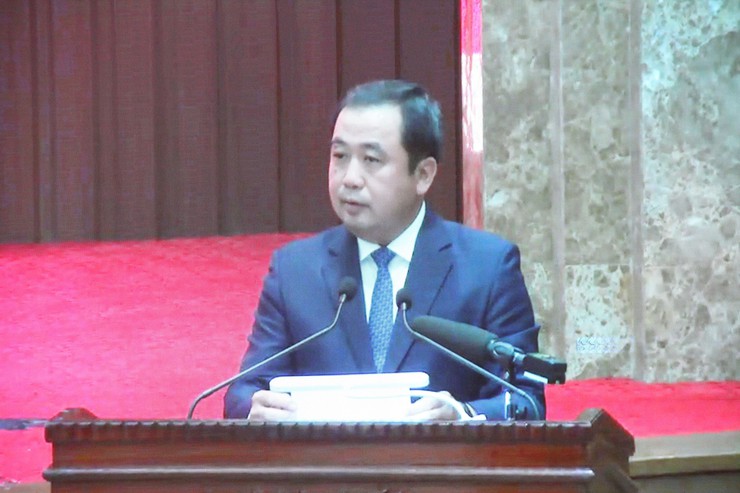Xã Hòa Lạc dự Hội nghị Thành phố sơ kết 1 năm vận hành chính quyền địa phương hai cấp tại điểm cầu địa phương- Ảnh 5.
