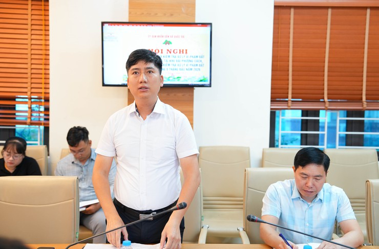 Quốc Oai tăng cường xử lý vi phạm đất đai, trật tự xây dựng trên địa bàn- Ảnh 2.