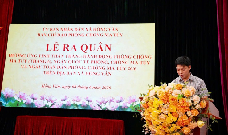 Lễ ra quân hưởng ứng “tháng hành động phòng, chống ma túy năm 2026- Ảnh 4.