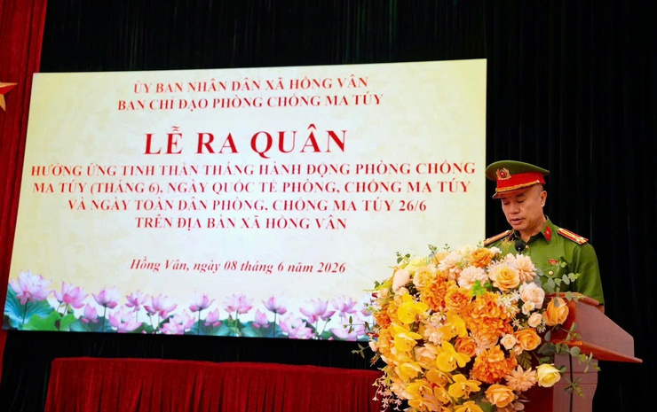 Lễ ra quân hưởng ứng “tháng hành động phòng, chống ma túy năm 2026- Ảnh 5.