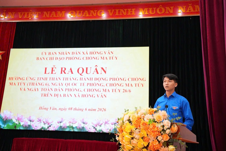 Lễ ra quân hưởng ứng “tháng hành động phòng, chống ma túy năm 2026- Ảnh 6.