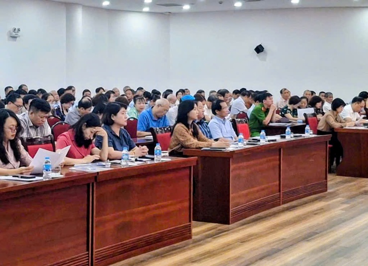 Cầu Giấy: Lấy ý kiến đóng góp dự thảo về phương án sắp xếp tổ dân phố trên địa bàn phường.- Ảnh 1.