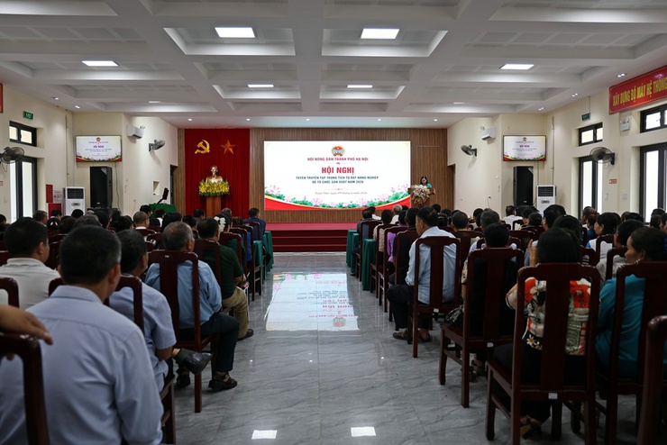 Hội Nông dân xã Xuân Mai tổ chức hội nghị tuyên truyền về tích tụ đất nông nghiệp năm 2026- Ảnh 6.