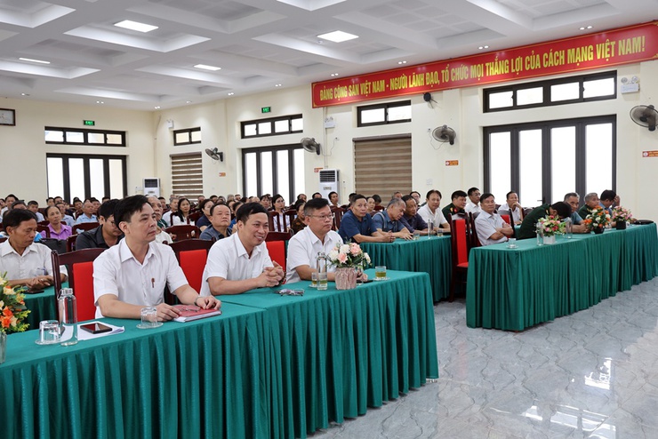 Hội Nông dân xã Xuân Mai tổ chức hội nghị tuyên truyền về tích tụ đất nông nghiệp năm 2026- Ảnh 1.