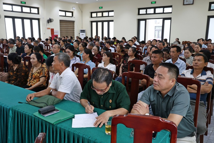 Hội Nông dân xã Xuân Mai tổ chức hội nghị tuyên truyền về tích tụ đất nông nghiệp năm 2026- Ảnh 4.