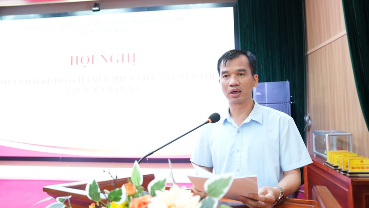 Xã Dương Hoà triển khai kế hoạch thực hiện việc sắp xếp thôn - Ảnh 4.