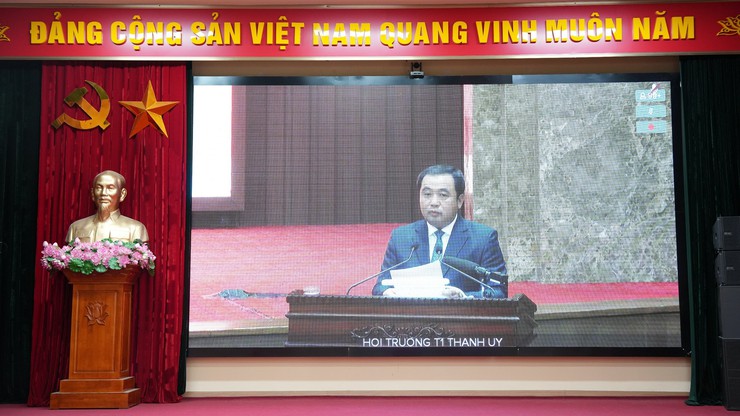 Đảng uỷ xã Dương Hoà dự hội nghị sơ kết một năm vận hành chính quyền địa phương hai cấp trên địa bàn thành phố Hà Nội - Ảnh 4.