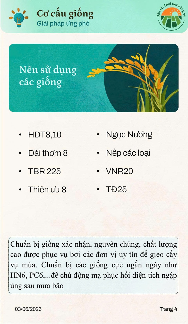 BẢN TIN THỜI TIẾT NÔNG VỤ THÁNG 6 NĂM 2026- Ảnh 4.