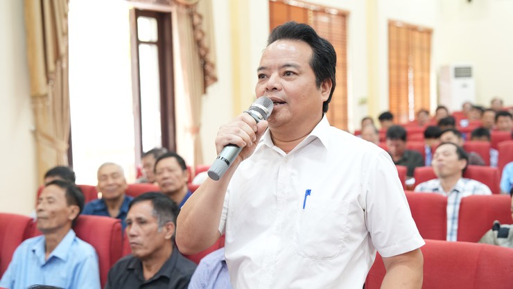 Xã Dương Hoà triển khai kế hoạch thực hiện việc sắp xếp thôn - Ảnh 5.