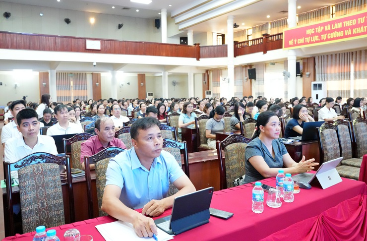SƠN TÂY: TỔ CHỨC TẬP HUẤN HỆ THỐNG QUẢN TRỊ THỰC THI NHIỆM VỤ VÀ ĐÁNH GIÁ CÁN BỘ THEO OKR/KPI TRÊN NỀN TẢNG HANOIWORK- Ảnh 6.
