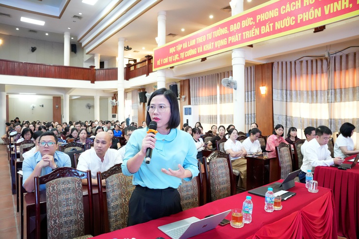 SƠN TÂY: TỔ CHỨC TẬP HUẤN HỆ THỐNG QUẢN TRỊ THỰC THI NHIỆM VỤ VÀ ĐÁNH GIÁ CÁN BỘ THEO OKR/KPI TRÊN NỀN TẢNG HANOIWORK- Ảnh 4.