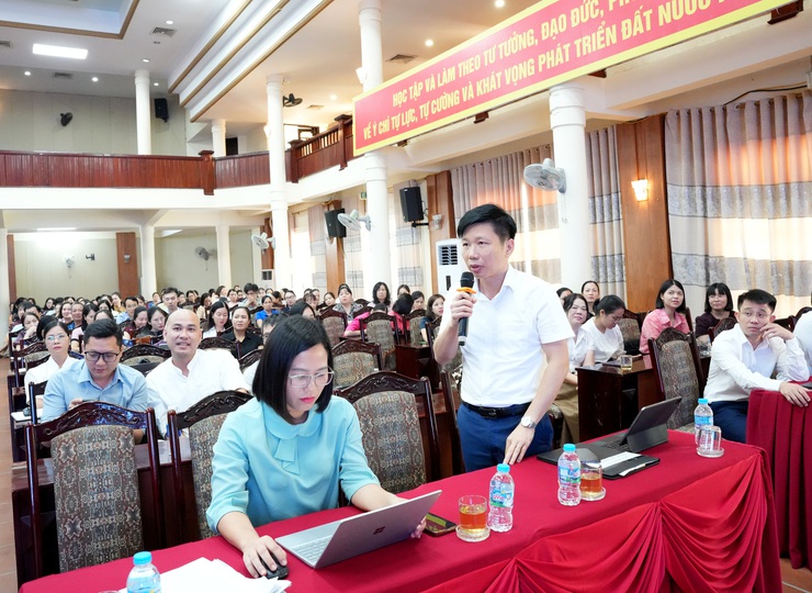 SƠN TÂY: TỔ CHỨC TẬP HUẤN HỆ THỐNG QUẢN TRỊ THỰC THI NHIỆM VỤ VÀ ĐÁNH GIÁ CÁN BỘ THEO OKR/KPI TRÊN NỀN TẢNG HANOIWORK- Ảnh 3.